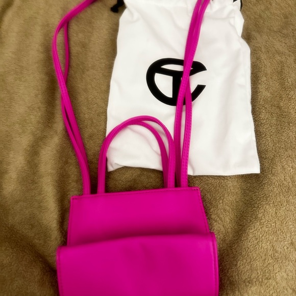 Telfar Fuchsia Azalea Mini Bag - Picture 2 of 2